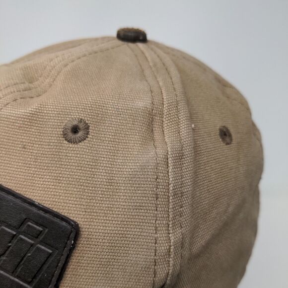 Case International Harvester Slideback Hat Brown Adjustable Patch Logo - Picture 9 of 13